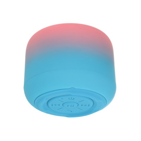 Setty głośnik okrągły GB-900 gradient turkusowo-różowy