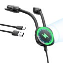 Baseus PrimeTrip C03sPro Uchwyt magnetyczny z bezprzewodowym ładowaniem naklejany czarny