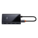 Hub USB-C Baseus PioneerJoy 4xUSB-A 3.0 - szary