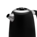 Huslog czajnik retro z regulacją temperatury czarny 1,7L 2200W
