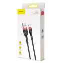 Kabel Baseus Cafule USB-A / Lightning 2A QC 3.0 3 m - czarno-czerwony