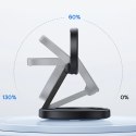 Ładowarka indukcyjna Baseus EnerFill FF11 15W składana z ładowarką sieciową 20W i kablem USB-C 1m - czarna