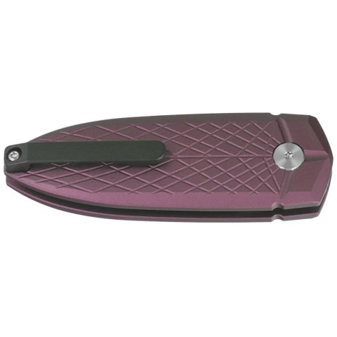 Nóż składany Bestech QUQU Brown Aluminium, Satin 14C28N by Gogo (BG57B-3)