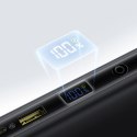 Powerbank Baseus EnerFill FC41 20000mAh 100W z wyświetlaczem cyfrowym i wbudowanym podwójnym kablem USB-C - czarny