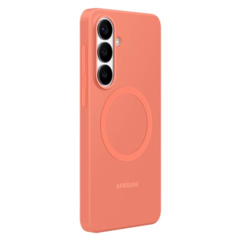 Samsung S26 Plus Silicone Magnet Case Coralred