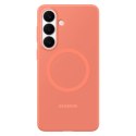 Samsung S26 Plus Silicone Magnet Case Coralred