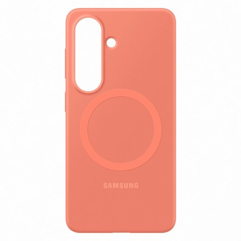 Samsung S26 Plus Silicone Magnet Case Coralred