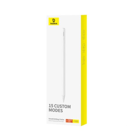 Stylus Baseus Smooth Writing 2 rysik aktywny z ładowaniem bezprzewodowym indukcyjnym - biały