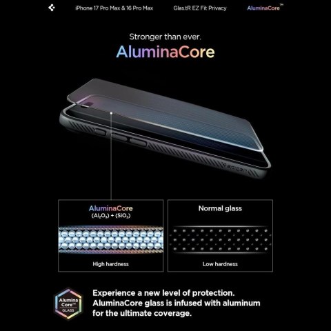 Szkło hartowane Spigen Glas.tR EZ Fit Privacy na iPhone 16 Pro Max / 17 Pro Max - 2 szt.