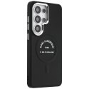 Karl Lagerfeld nakładka Embossed Ring RSG Logo MagSafe do Samsung Galaxy S26 Ultra czarna