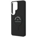 Karl Lagerfeld nakładka Embossed Ring RSG Logo MagSafe do Samsung Galaxy S26 Ultra czarna