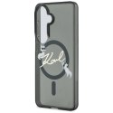 Karl Lagerfeld nakładka IML KC Script MagSafe do Samsung Galaxy S26 Plus czarna