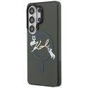 Karl Lagerfeld nakładka IML KC Script MagSafe do Samsung Galaxy S26 Ultra czarna