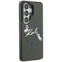 Karl Lagerfeld nakładka IML KC Script MagSafe do Samsung Galaxy S26 Ultra czarna