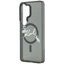 Karl Lagerfeld nakładka IML KC Script MagSafe do Samsung Galaxy S26 Ultra czarna