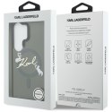 Karl Lagerfeld nakładka IML KC Script MagSafe do Samsung Galaxy S26 Ultra czarna