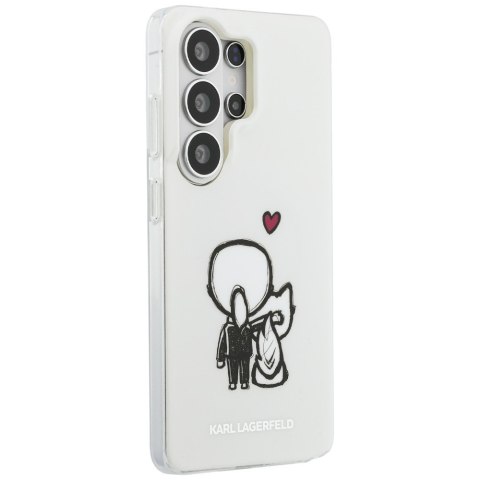 Karl Lagerfeld nakładka IML Karl&Choupette MagSafe do Samsung Galaxy S26 Ultra przezroczysta