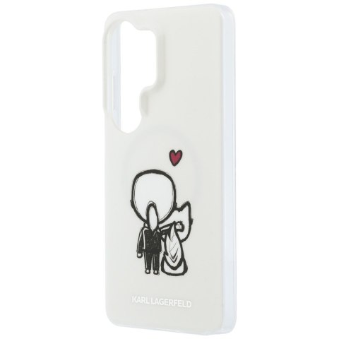 Karl Lagerfeld nakładka IML Karl&Choupette MagSafe do Samsung Galaxy S26 Ultra przezroczysta