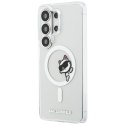 Karl Lagerfeld nakładka IML Peekaboo Choupette MagSafe do Samsung Galaxy S26 Ultra przezroczysta