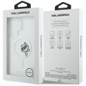 Karl Lagerfeld nakładka IML Peekaboo Choupette MagSafe do Samsung Galaxy S26 Ultra przezroczysta
