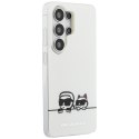 Karl Lagerfeld nakładka IML Peekaboo Karl&Choupette MagSafe do Samsung Galaxy S26 Ultra przezroczysta