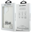 Karl Lagerfeld nakładka IML Peekaboo Karl&Choupette MagSafe do Samsung Galaxy S26 Ultra przezroczysta