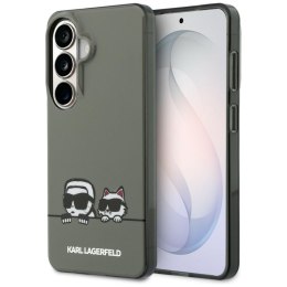 Karl Lagerfeld nakładka IML Peekaboo Karl&Choupette MagSafe do Samsung Galaxy S26 czarna
