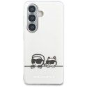 Karl Lagerfeld nakładka IML Peekaboo Karl&Choupette MagSafe do Samsung Galaxy S26 przezroczysta
