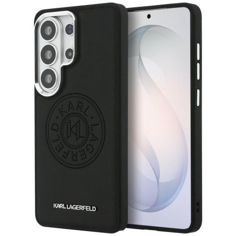 Karl Lagerfeld nakładka Perforated KL MagSafe do Samsung Galaxy S26 Ultra czarna