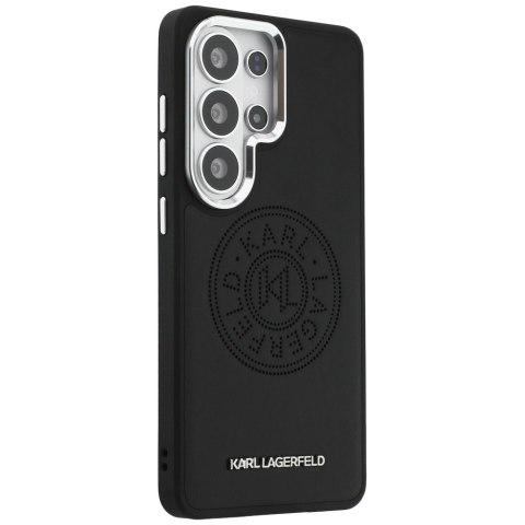 Karl Lagerfeld nakładka Perforated KL MagSafe do Samsung Galaxy S26 Ultra czarna