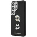 Karl Lagerfeld nakładka Saffiano Double Heads Metal do Samsung Galaxy S26 Ultra czarna