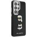 Karl Lagerfeld nakładka Saffiano Double Heads Metal do Samsung Galaxy S26 Ultra czarna