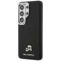 Karl Lagerfeld nakładka Saffiano KC Metal Logo MagSafe do Samsung Galaxy S26 Ultra czarna