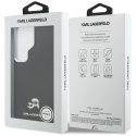 Karl Lagerfeld nakładka Saffiano KC Metal Logo MagSafe do Samsung Galaxy S26 Ultra czarna