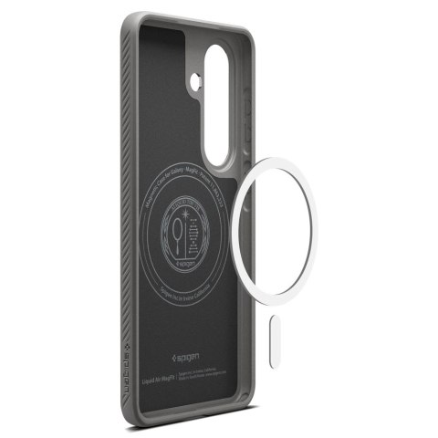 Spigen nakładka Liquid Air Mag Magsafe do Samsung Galaxy S26+ marmurowa szara