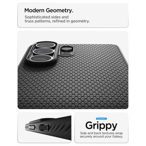 Spigen nakładka Liquid Air do Samsung Galaxy S26 Ultra matowa szara