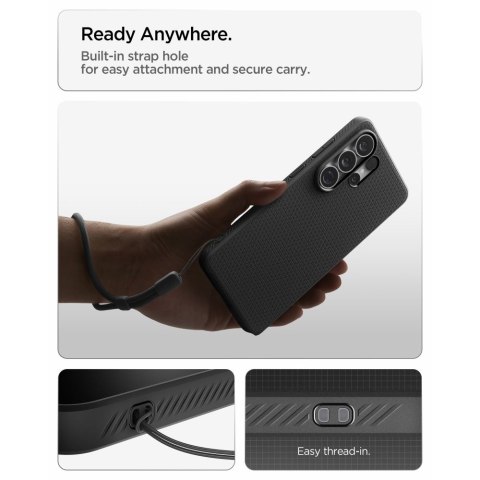 Spigen nakładka Liquid Air do Samsung Galaxy S26 Ultra matowa szara