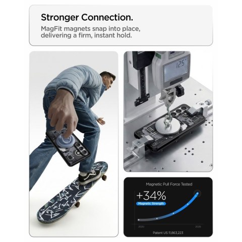 Spigen nakładka Ultra Hybrid Mag Magsafe do Samsung Galaxy S26+ Plus Zero One Czarna