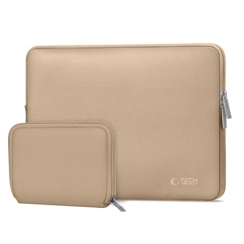 Torba na laptopa 13-14" Tech-Protect Neoslim - beżowe