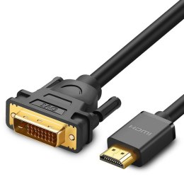 Kabel UGREEN HD106 HDMI-DVI 1m (czarny)