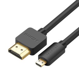 Kabel UGREEN HD127 micro HDMI-HDMI 1m (czarny)