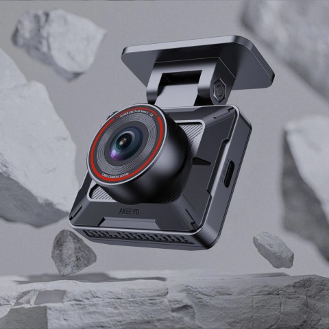 Kamera samochodowa AKEEYO P1 wideorejestrator FullHD 30fps - czarna
