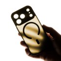 Nakładka Mag Matt do iPhone 12 6,1" brązowa camera protection