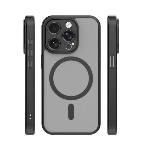 Nakładka Mag Matt do iPhone 14 Pro 6,1" czarna camera protection