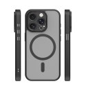 Nakładka Mag Matt do iPhone 15 Pro 6,1" czarna camera protection