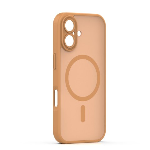 Nakładka Mag Matt do iPhone 17 6,3" / 18 6,3" brązowa camera protection