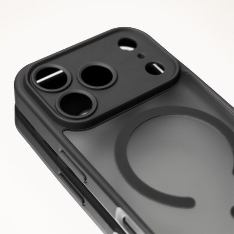 Nakładka Mag Matt do iPhone 17 Air 6,6'' czarna camera protection