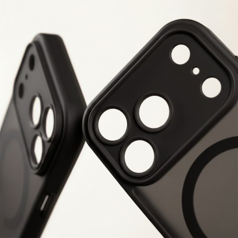 Nakładka Mag Matt do iPhone 17 Air 6,6'' czarna camera protection