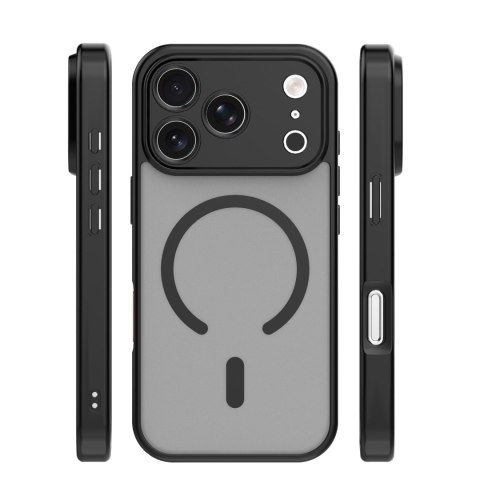 Nakładka Mag Matt do iPhone 17 Pro 6,3" / 18 Pro 6,3" czarna camera protection