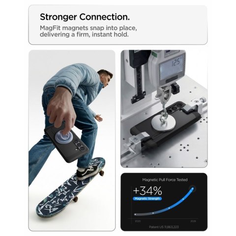 Spigen nakładka Tough Armor Mag Magsafe do Samsung Galaxy S26+ czarna